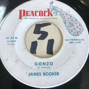 試聴 メンフィス・オルガン・コンボ JAMES BOOKER GONZO / COOL TURKEY 両面VG++の画像1