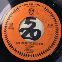 試聴 DICK AND DEE DEE THOU SHALT NOT STEAL / JUST ‘ROUND THE RIVER BEND 両面VG++ SOUNDS EX _画像2