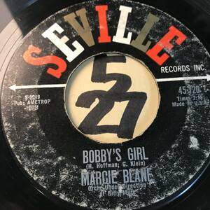 試聴 ガール・ポップ/ティーン・アイドル45 MARCIE BLANE BOBBY’S GIRL 両面VG++ 