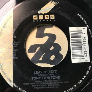 試聴 ニュージャック・スイング TONY TONI TONE LEAVIN’ 両面VG++ SOUNDS EX の画像2