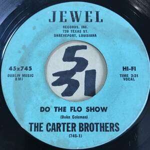 試聴 THE CARTER BROTHERS SOUTHERN COUNTRY BOY / DO THE FLO SHOW 両面EX 