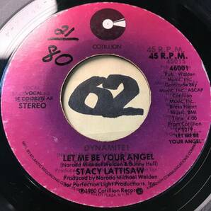 試聴 STACY LATTISAW YOU DON’T LOVE ME ANYMORE / LET ME BE YOUR ANGEL 両面EX の画像2