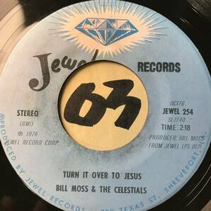 試聴 ゴスペル推薦 BILL MOSS & THE CELESTIALS TURN IT OVER TO JESUS EX SOUNDS EX+ の画像1