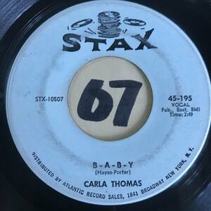 試聴 CARLA THOMAS B-A-B-Y 両面EX SOUNDS EX+ 