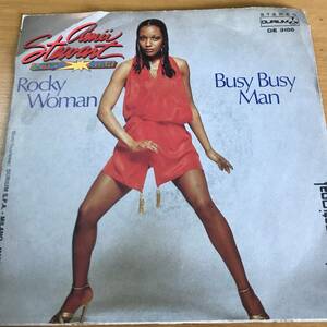 試聴 欧州圏のみリリース/ロッキング・ダンサー AMII STEWART ROCKY WOMAN NM/ BUSY BUSY MAN EX 