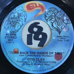 試聴 Tyrone Davisの名作をモダン・リメイク OTIS CLAY TURN BACK THE HANDS OF TIME 両面NM 