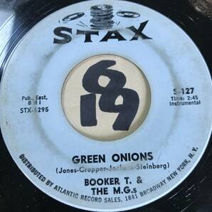 試聴 BOOKER T. & THE M.G.’S GREEN ONIONS / BEHAVE YOURSELF 両面VG++ SOUNDS EXの画像1