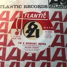 試聴 新品 WILSON PICKETT I’M A MIDNIGHT MOVER / DEBORAH 1968 _画像1