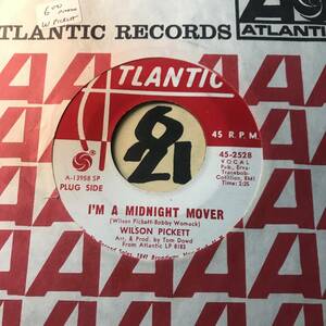 試聴 新品 WILSON PICKETT I’M A MIDNIGHT MOVER / DEBORAH 1968 