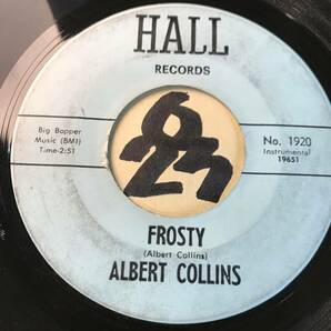 試聴 ALBERT COLLINS FROSTY / TREMBLE 両面EX 摩耗性の低いヴァイナル・プレス。の画像2