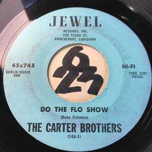 試聴 THE CARTER BROTHERS DO THE FLO SHOW / SOUTHERN COUNTRY BOY 両面EX+ SKA/SHUFFLE BLUES CROSSOVERの画像1