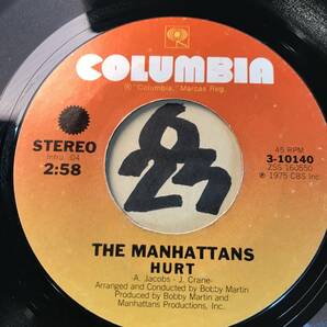 試聴 甘茶スイート THE MANHATTANS HURT / NURSERY RHYMES 両面NM の画像1