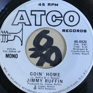 試聴 JIMMY RUFFIN GOIN’ HOME 両面NM 1973 の画像1