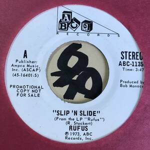 試聴 RUFUS SLIP ’N SLIDE 新品未使用 1973 