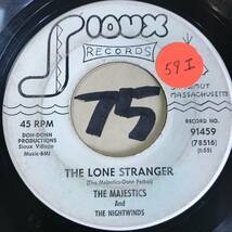 試聴 DOO-WOP 1959 THE MAJESTICS & THE NIGHTWINDS THE LONE STRANGER EX _画像1