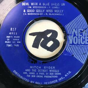 試聴 MITCH RYDER AND THE DETROIT WHEELS DEVIL WITH A BLUE DRESS ON VG++ SOUNDS EX+ 
