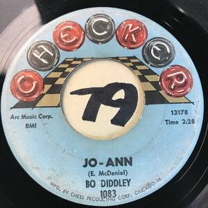  audition BO DIDDLEY JO-ANN / MAMA KEEP YOUR BIG MOUTH SHUT both sides VG(+) SOUNDS VG+