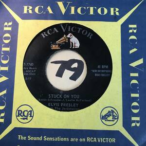 試聴 ELVIS PRESLEY STUCK ON YOU EX+ / FAME AND FORTUNE VG++ 