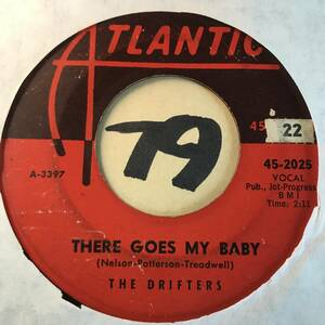 試聴 THE DRIFTERS THERE GOES MY BABY 両面EX