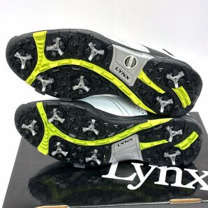 ★Lynx リンクス LXSH-7568 ソフトスパイク ゴルフシューズ(26.0cm)★軽量/幅広3.5E/スティンガー3/スパイクシューズ★の画像4