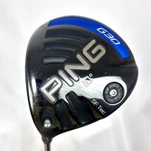 1円/程度良好★【レフティ/左利き】PING ピン G30 SF tec ドライバー 10° 45.25インチ Tour 65カーボンシャフト(R)★_画像2