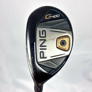 1円/中古★【レフティ/左利き】PING ピン G400 ハイブリッド/ユーティリティ 26° 39インチ ALTA J CB カーボンシャフト(R)★の画像2