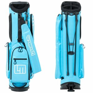 1円★ラウドマウス LM-CB0019 8.5型 スタンド キャディバッグ LightBlue（996）ライトブルー ★Loudmouth ビッグロゴ仕様★の画像4