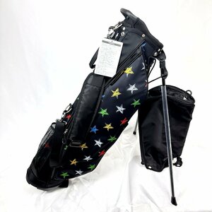 1円/未使用品☆LOUDMOUTH ラウドマウス LM-CB0017 6.5インチ スタンドバッグ　スターズアットナイト★