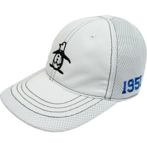 * Munsingwear wear WT244 big Logo mesh cap ( white )* free shipping * cool with function *