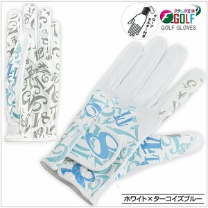 * Frank three . Golf glove glove holder attaching left hand for ( white ×ta-ko chair bru)* free shipping *