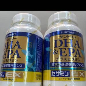 サントリー ＤＨＡ＆ＥＰＡ＋セサミンＥＸ ２４０粒x2個