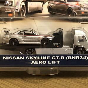 NISMO NISSAN SKYLINE GT-R(BNR34) AERO LIFT TEAM TRANSPORT HotWheels ホットウィール スカイライン 日産 ニスモの画像2