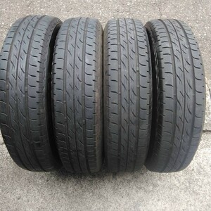 ★良品★ブリヂストン 22年製 夏タイヤ 4本セット 145/80R13 BRIDGESTONE ECOPIA NEXTRY［103］