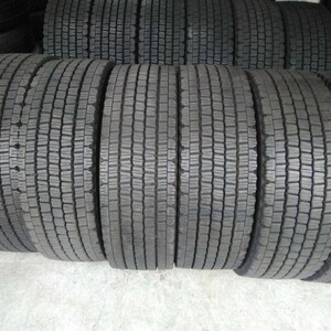 ★極良品★ダンロップ 22年製 トラック用冬タイヤ 12本セット 245/70R19.5 136/134J DUNLOP SP081 ［108］