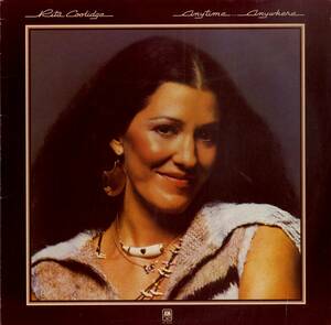 A00581585/LP/リタ・クーリッジ(RITA COOLIDGE)「Anytime Anywhere (1977年・SP-4616)」