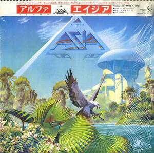 A00588597/LP/エイジア (ASIA・UK・ジョン・ウェットン・YES・スティーヴ・ハウ)「Alpha (1983年・25AP-2650・プログレ・シンフォニック