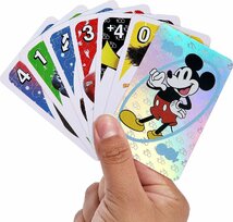 ディズニー創立100周年記念 ウノ カードゲーム ディズニーキャラクター UNO Disney100 Card Game_画像6