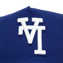 ニューエラ キャップ ロサンゼルス ドジャース ロイヤルブルー NEW ERA MLB 9FORTY A-FRAME LOS ANGELES DODGERS UPSIDE DOWN SNAPBACK_画像3