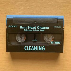 SONY 8mmヘッドクリーナー 8mm Video Cleaning Cassette V8-25CLDの画像1