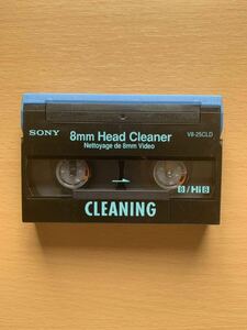 SONY 8mmヘッドクリーナー 8mm Video Cleaning Cassette V8-25CLD