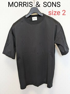 MORRIS＆SONS ■ビッグシルエット半袖Ｔシャツ　size 2 used美品