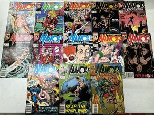 a0416-1.アメコミ NAMOR THE SUB-MARINER #1〜5,7〜13,55 13冊 ネイモア MARVEL マーベル American COMICS 当時物 レア Collection