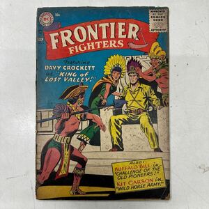 a0414-1. foreign book American Comics FONTIER FIGHTERS NO.8 1 pcs. 1956 year NATIONAL COMICS that time thing collector American comics rtro America