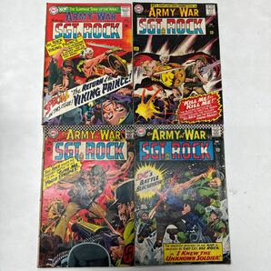 a0414-4.洋書 アメコミ SGTROCK our ARMY at war まとめ NATIONAL COMICS DC 当時物 レア military rtro American の画像1