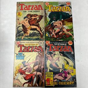 a0414-7.洋書 アメコミ Tarzan series まとめ EDGAR RICE BURRYUGHS DC 当時物 レア rtro American comics collector Collection