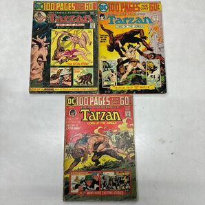 a0414-9.洋書 アメコミ Tarzan series まとめ EDGAR RICE BURRYUGHS DC 当時物 レア rtro American comics collector Collectionの画像1