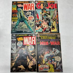 a0414-11.洋書 アメコミGI JOE STAR SPANGLED WAR stories 他 まとめ DC comics 当時物 レア military rtro American の画像1