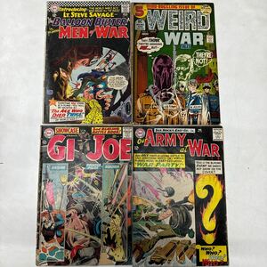 a0414-12.洋書 アメコミGI JOE WEIRD WAR 他 まとめ DC comics 当時物 レア military rtro American 