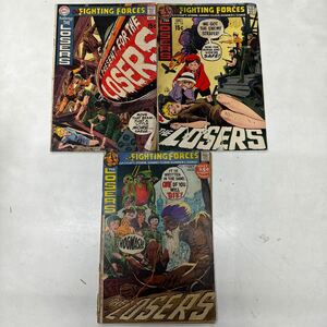 a0414-14.洋書 アメコミ our FIGHTING FORCES まとめ the losers DC comics 当時物 レア military rtro American