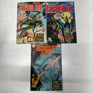 a0414-15.洋書 アメコミ ENEMY ACE まとめ STAR SPANGLED DC comics 当時物 レア military rtro American の画像1